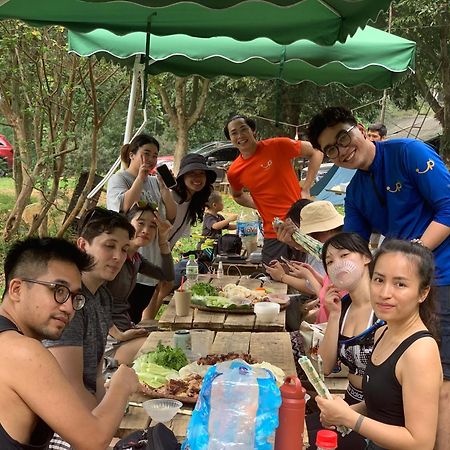 Chu Thien Homestay And Camping Hanoi Exteriör bild