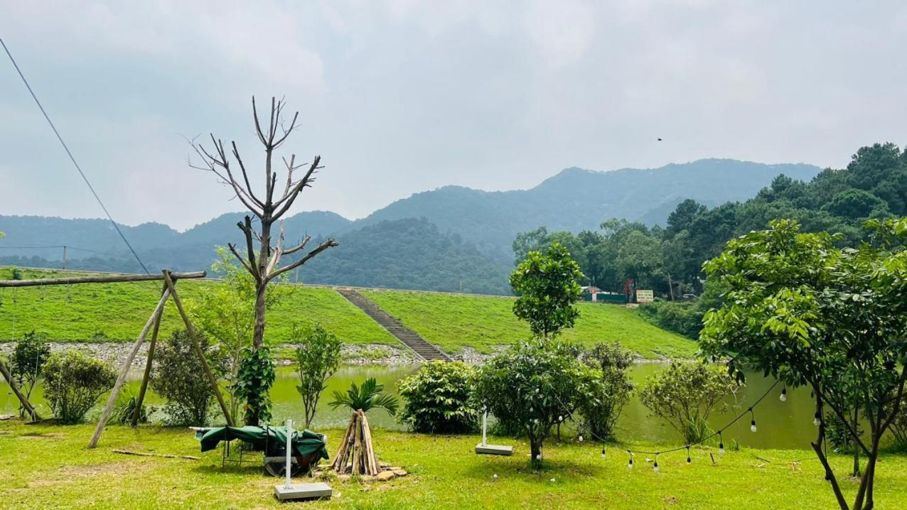 Chu Thien Homestay And Camping Hanoi Exteriör bild